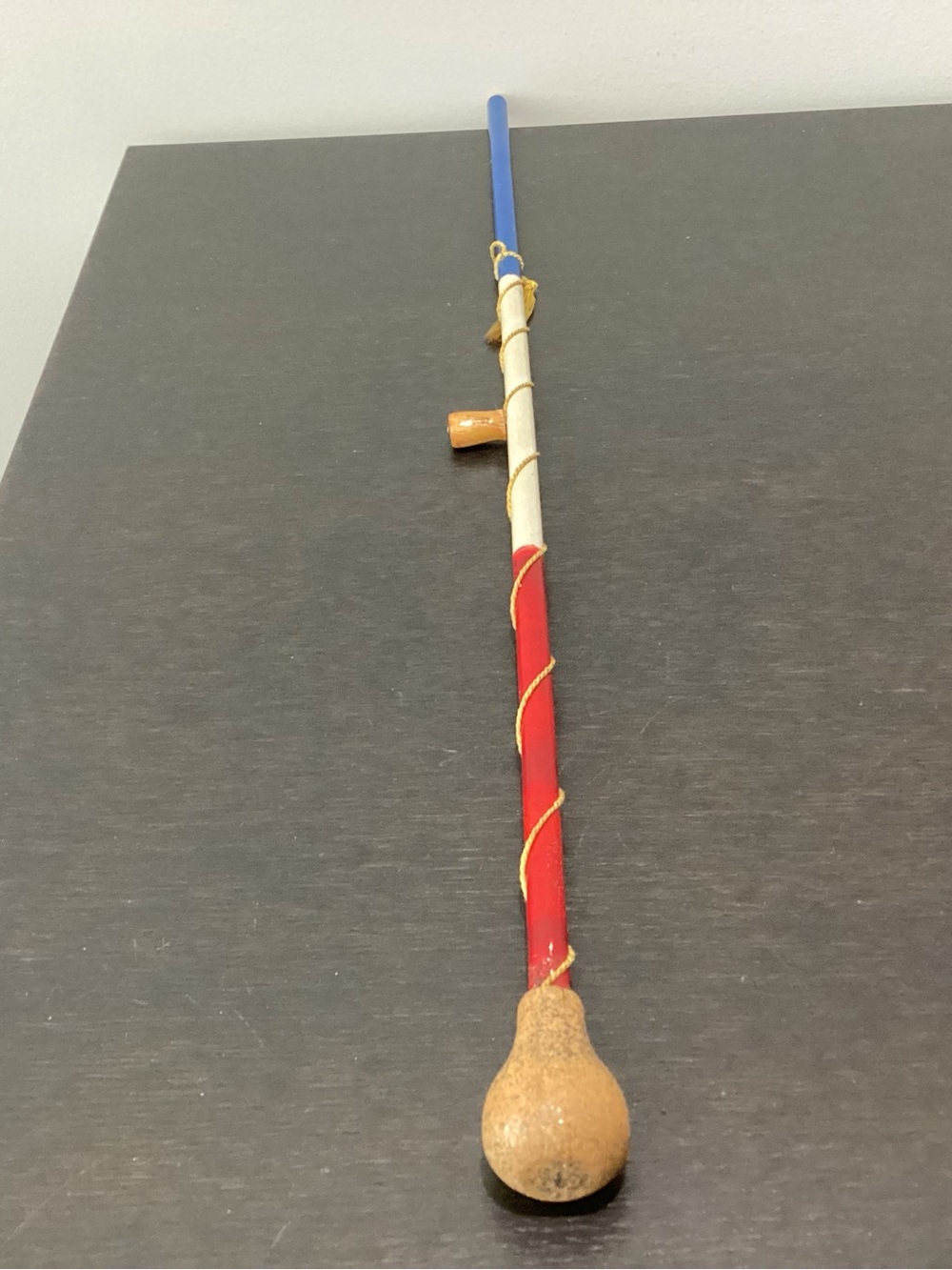 Vtg. 1950s Authetic Drum Major Baton (Mace), a traditional ceremonial staff